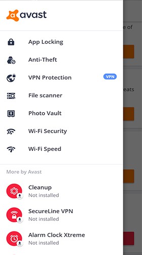 Avast Mobile Security Pro APK Feature