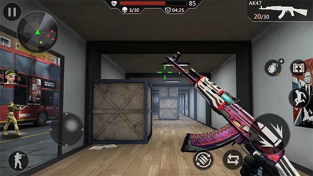 Cover Strike 3D Team Shooter Mod Apk Gameplay