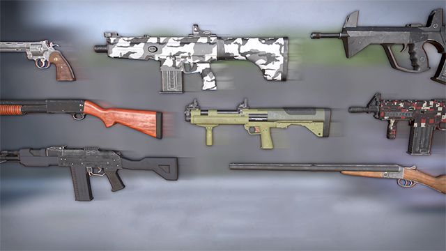 Dead Zed Mod Apk Guns