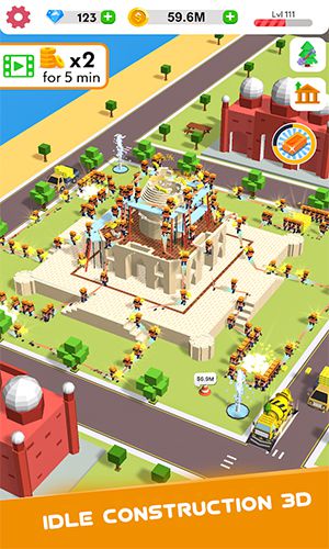 Idle Construction 3D Mod Apk Gameplay