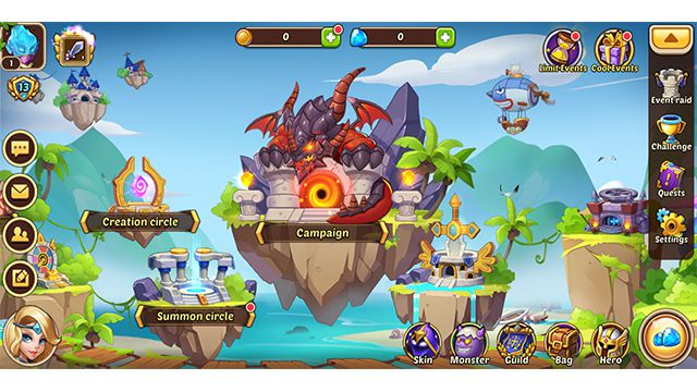 Idle Heroes Mod APK Gameplay