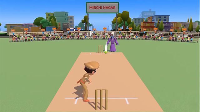 Little Singham Cricket Mod APK Gameplay