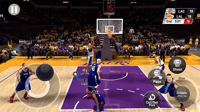 NBA 2K20 Mod Apk Obb Gameplay