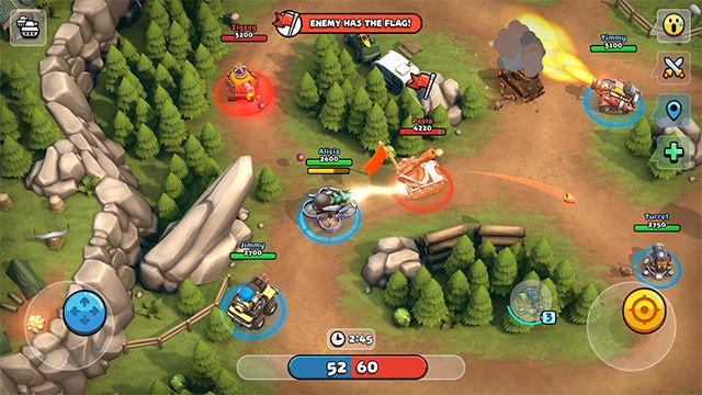 Pico Tanks Mod Apk Gameplay