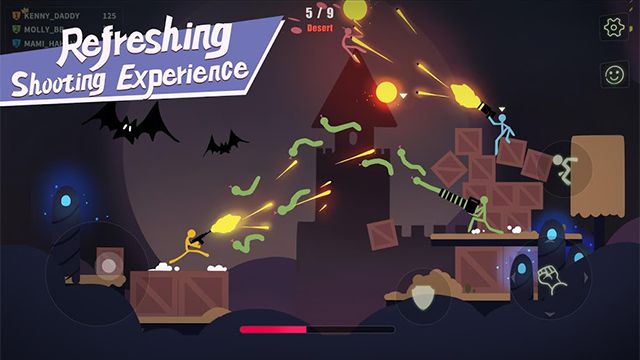 Stick Fight The Game Mobile APK Gameplay
