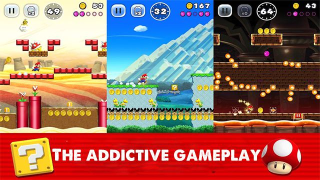 Super Mario Run Apk Mod Gameplay