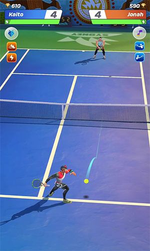 Tennis Clash 3D Sports Mod Apk Gameplay