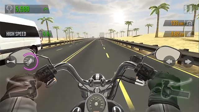 Traffic Rider Mod APK Gameplay