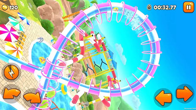 Uphill Rush Water Park Racing Mod Apk Android