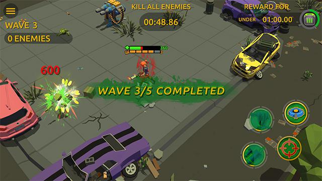 Zombie Blast Crew Mod Apk Gameplay
