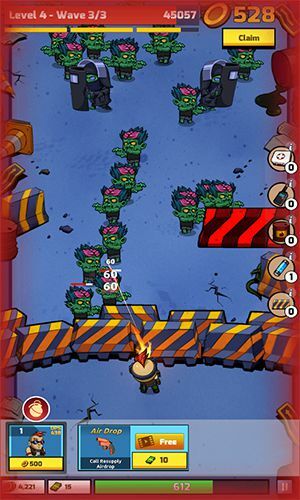 Zombie Idle Defense MOD APK Gameplay