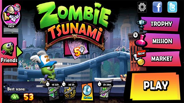 Zombie Tsunami Mod APK Download
