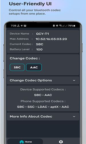 Bluetooth Codec Changer Mod Apk 1