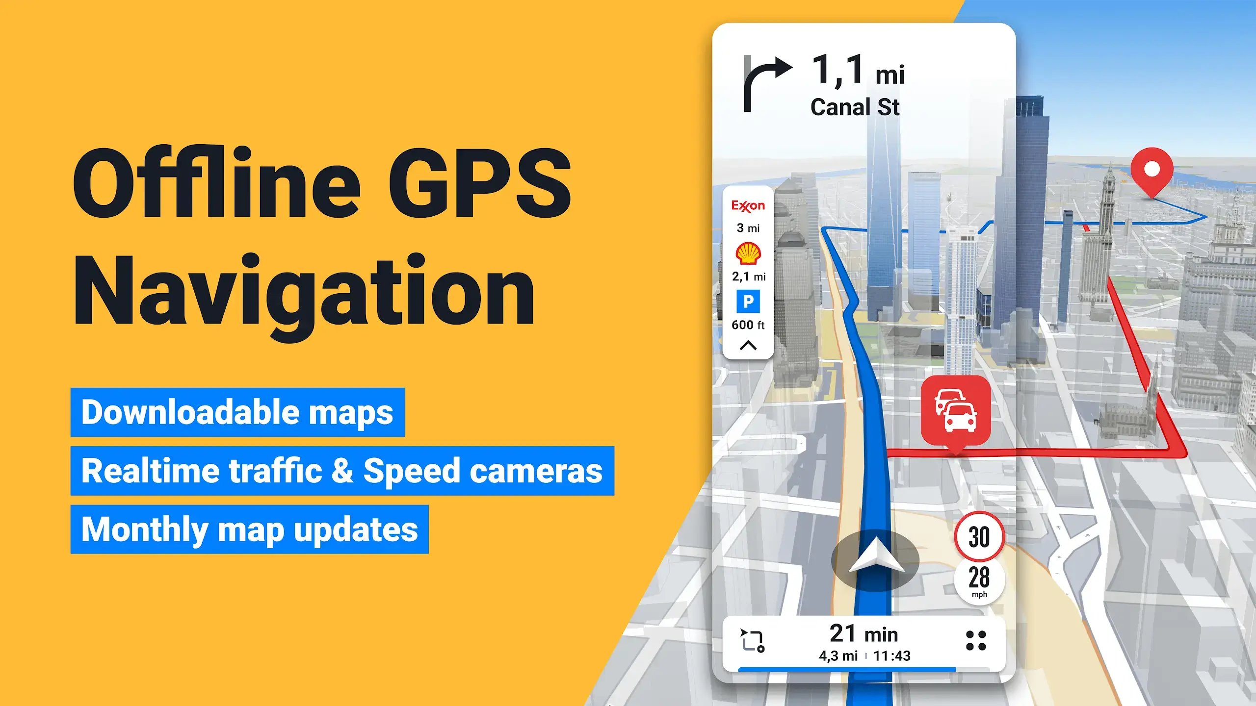 Sygic GPS Navigation & Maps MOD APK (1)